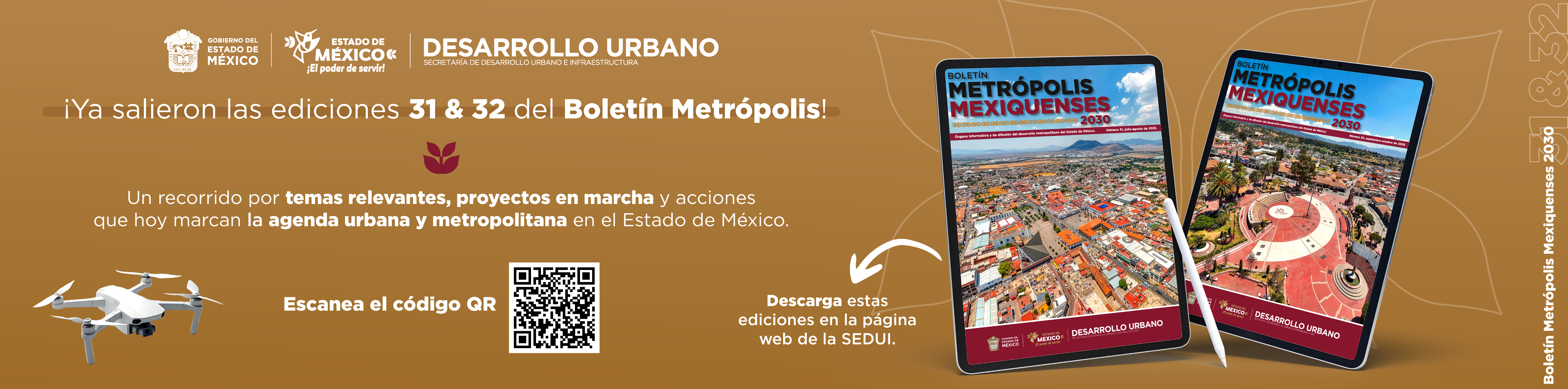 banner del Boletín Metrópolis